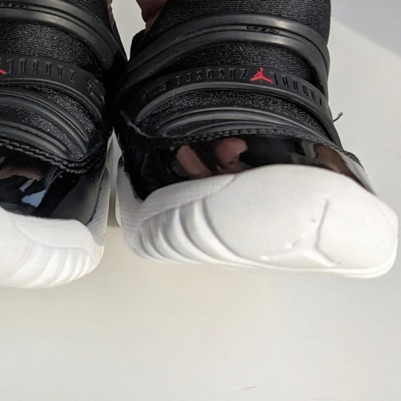 Nike Toddler Kids Air Jordan 11 Little Flex Sneakers Size 5C Black - Picture 6 of 7